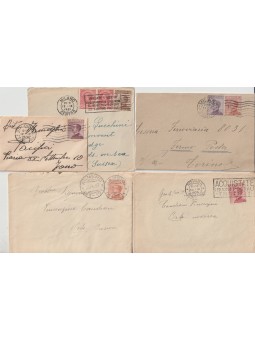 REGNO STORIA POSTALE LOTTO...