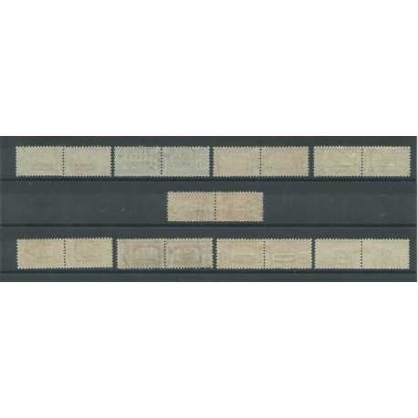 1928-41 SOMALIA PACCHI POSTALI SASS N 54/57-59-62/65 9 VALORI MLH MF25532