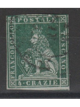 1851 TOSCANA 4 CRAZIE VERDE...
