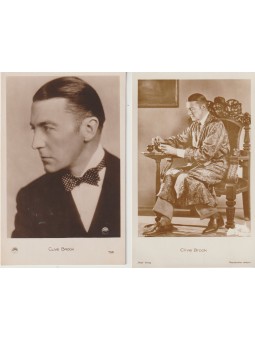 DUE CARTOLINE D'EPOCA CLIVE...