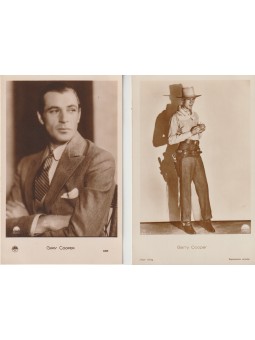 DUE CARTOLINE D'EPOCA GARY...