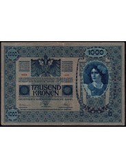 AUSTRIA 1902 BANCONOTA 1000...