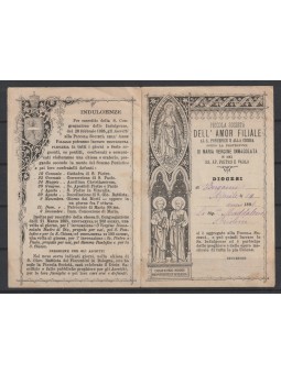 TESSERA PICCOLA SCIETA'...