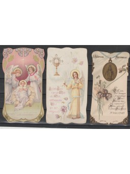 TRE SANTINI D'EPOCA PRIMI...