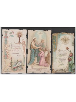 TRE SANTINI D'EPOCA PRIMI...