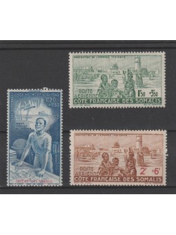 COTE DES SOMALIS 1942 COSTA...