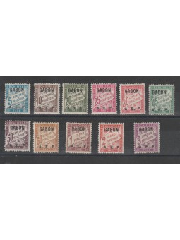 GABON 1928 TASSE SOPRAST....