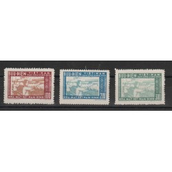 1957 VIETNAM FILATURA DINAM-DINH 3 VAL MLH SG MF51010