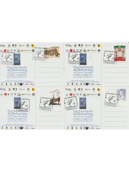 SERIE DI 5 CARTOLINE FIERA...