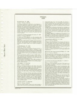 ITALIA 1995 FOGLI MARINI...