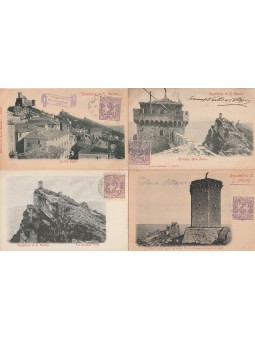 QUATTRO CARTOLINE SAN...