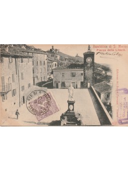 CARTOLINA SAN MARINO PIAZZA...