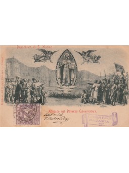 CARTOLINA SAN MARINO...