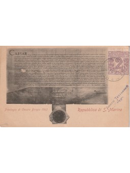 CARTOLINA SAN MARINO...