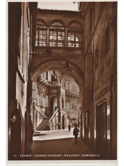 CARTOLINA MARCHE 1934 FERMO...