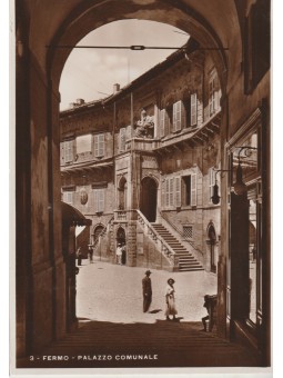 CARTOLINA MARCHE 1934 FERMO...