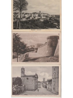 TRE CARTOLINE MARCHE...