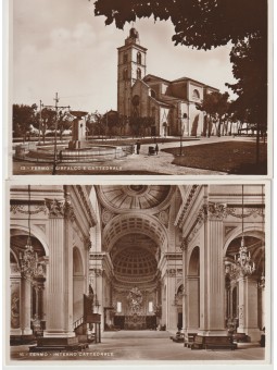 DUE CARTOLINE MARCHE 1934...