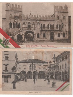 DUE CARTOLINE CAPO ISTRIA...