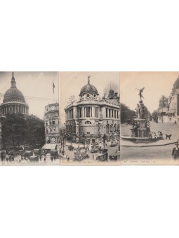 TRE CARTOLINE LONDRA PRIMO...