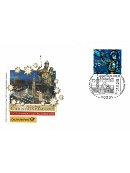 GERMANIA 2018 FDC UFFICIALE...