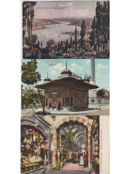 TRE CARTOLINE TURCHIA...