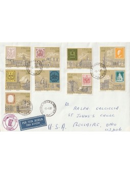 1885 ITALIA '85 UNA BUSTA...