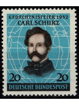 1952 GERMANIA FEDERALE CARL...