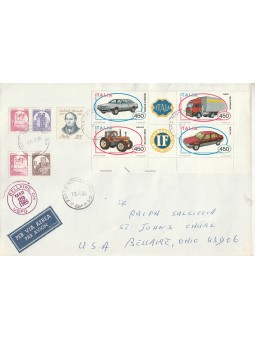 1985 AUTO BLOCCO UNA BUSTA...