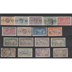 S PIERRE ET MIQUELON 1909-17 SOGGETTI VARI 17 V MISTI MF 51295