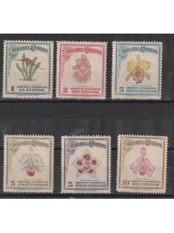 1947 COLOMBIA FLORA...