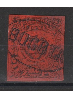 1865 COLOMBIA 10p. IN NERO...