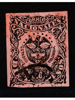 1865 COLOMBIA 10 p: IN...