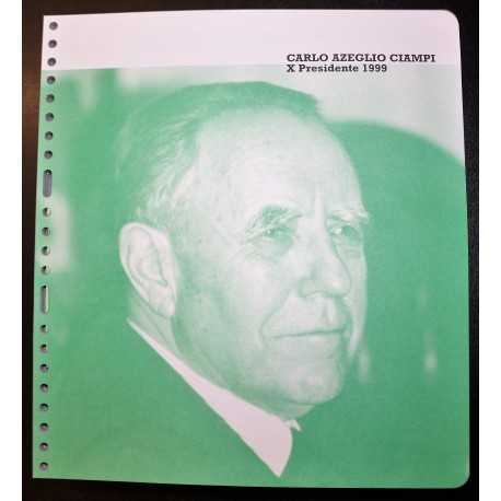 ITALIA REPUBBLICA 1999 / 2005 QUARTINE 120 FOGLI BOLAFFI PRESIDENZA CIAMPI USATO MF26896