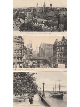 TRE CARTOLINE LONDRA -...