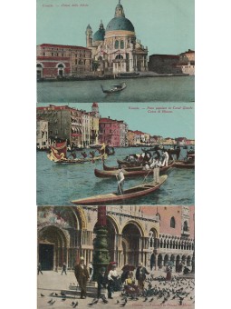 TRE CARTOLINE D'EPOCA...