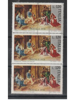 1978 ITALIA VARIETA' NATALE...