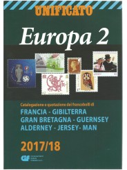 UNIFICATO 2017-2018 CATALOGO FRANCOBOLLI EUROPA VOLUME 2 MF25557