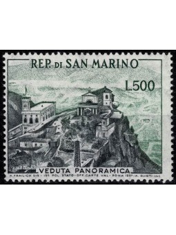 1958 SAN MARINO VEDUTA...