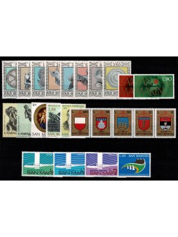 1974 SAN MARINO ANNATA...