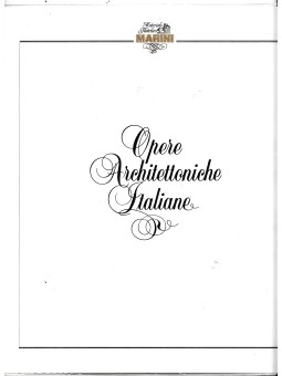 OPERE ARCHITETTONICHE...