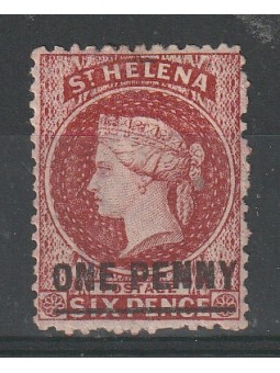 ST HELENA 1864-74 VITTORIA...