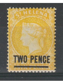 ST HELENA 1864-74 VITTORIA...
