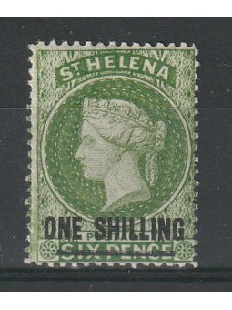 ST HELENA 1864-74 VITTORIA...