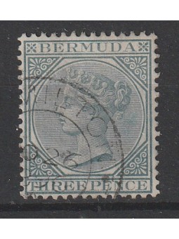 BERMUDA 1884-93 REGINA...
