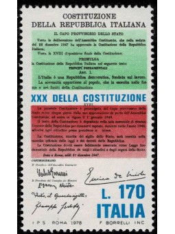 1978 REPUBBLICA ITALIANA n....