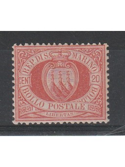 1877 SAN MARINO STEMMA...