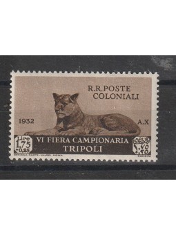 1932 LIBIA 6° FIERA DI...