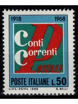 1968 REPUBBLICA ITALIANA N....