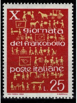 1968 REPUBBLICA ITALIANA N....